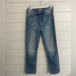 Mother | Pixie Dazzler Fray Ankle Jeans Size 26 - FREE SHIPPING!